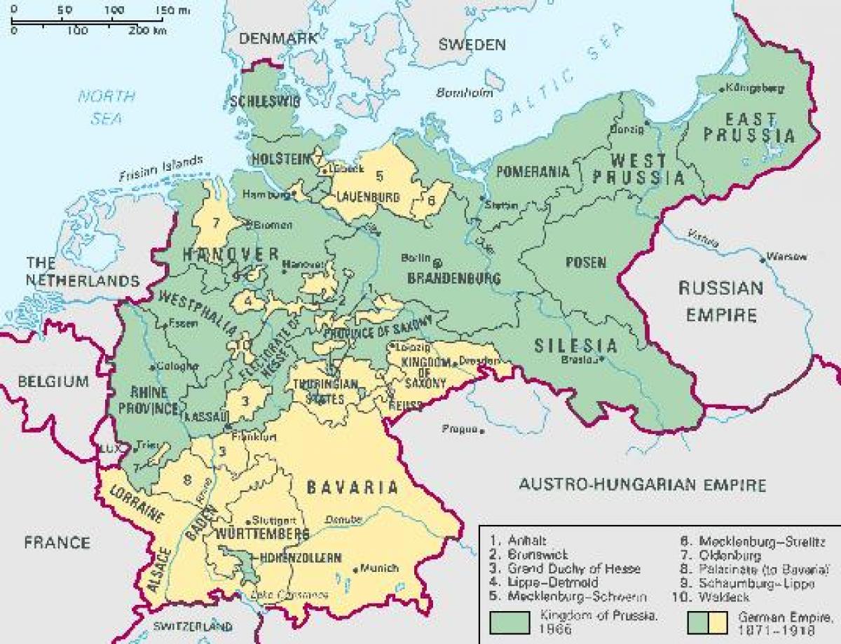 Prussia Mappa 