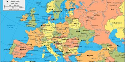 Russia mappa europa