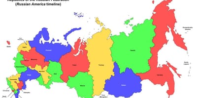 Mappa di repubbliche russe