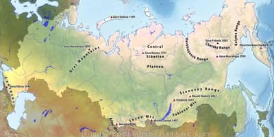 Montagne della Russia mappa