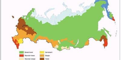 Tundra Russia mappa