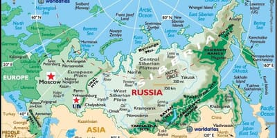 Mappa di ufa, Russia