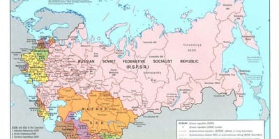 Mappa unione Sovietica